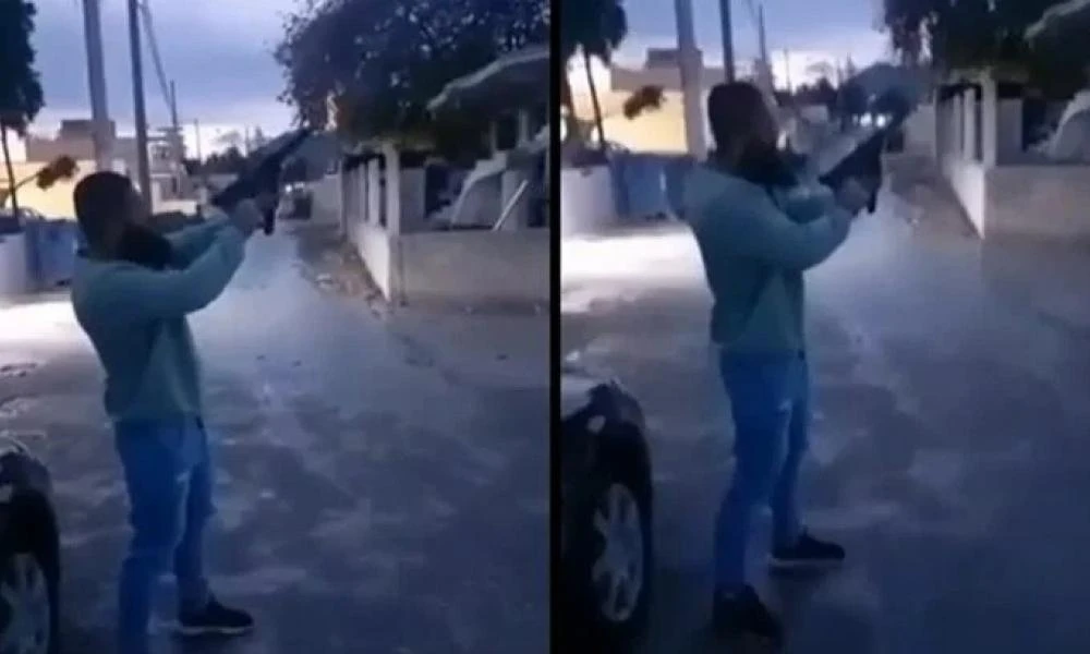 Οι Ρομά μπέρδεψαν την εορτή των Χριστουγέννων με το Πάσχα-Ρομά αδειάζει υποπολυβόλο στο τσακίρ κέφι
